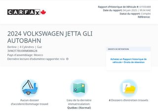 2024 Volkswagen Jetta GLI DSG | TOIT | CUIR | NAV | CARPLAY | BAS KM!! in Laval, Quebec - 2 - w320h240px