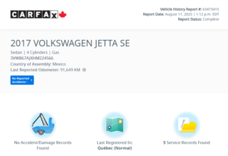 Volkswagen Jetta Wolfsburg Edition | TOIT | CARPLAY | CAMÉRA | +++ 2017 à Laval, Québec - 3 - w320h240px