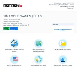 Volkswagen Jetta Comfortline CARPLAY | CAMÉRA | BLUETOOTH | +++ 2021 à Laval, Québec - 2 - w320h240px