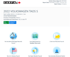 Volkswagen Taos Trendline 4MOTION | CARPLAY | CAMÉRA | BLUETOOTH 2022 à Laval, Québec - 2 - w320h240px
