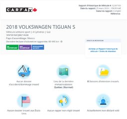 Tiguan Trendline BAS KM! CARPLAY | CAMÉRA | DÉMARREUR 2018 à Laval, Québec - 2 - w320h240px