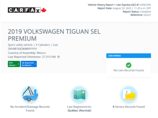 2019 Volkswagen Tiguan Highline R-LINE | TOIT PANO | CUIR | NAV | +++ in Laval, Quebec - 3 - w320h240px