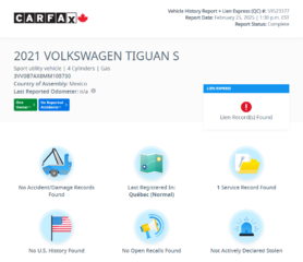 2021 Volkswagen Tiguan Trendline 4MOTION | CARPLAY | CAMÉRA | BAS KM!! in Laval, Quebec - 2 - w320h240px