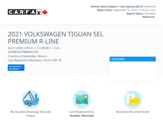 2021 Volkswagen Tiguan Highline | TOIT PANO | NAV | CUIR | CARPLAY | +++ in Laval, Quebec - 2 - w320h240px