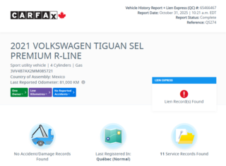Volkswagen Tiguan Highline R-line DEMARREUR | TOIT PANO | NAV +++ 2021 à Laval, Québec - 2 - w320h240px