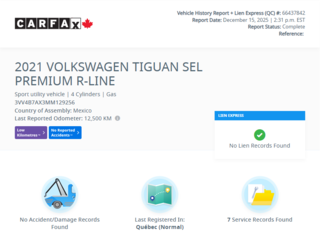 Volkswagen Tiguan Highline BAS KM | DEMARREUR | PANO | NAV | CUIR 2021 à Laval, Québec - 2 - w320h240px