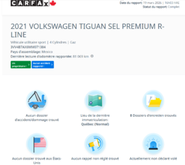Volkswagen Tiguan Highline R-Line TOIT PANO | CUIR | NAV | CARPLAY 2021 à Laval, Québec - 2 - w320h240px
