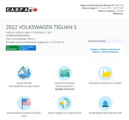 2022 Volkswagen Tiguan Trendline 4MOTION | CARPLAY | CAMÉRA | BLUETOOTH in Laval, Quebec - 2 - w320h240px