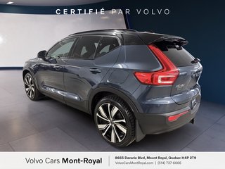 Volvo XC40 Recharge Pure Electric Plus 2022 à Brossard, Québec - 4 - w320h240px