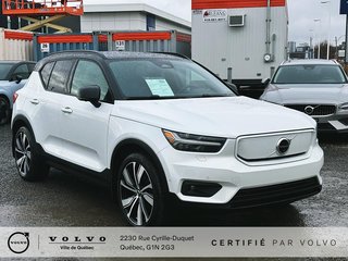 2022 Volvo RECHARGE XC40 TOUT ÉLECTRIQUE P8 Ultimate