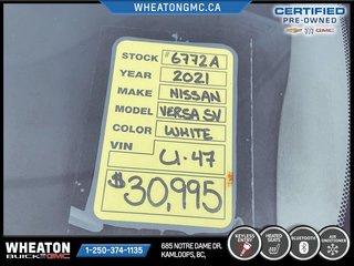 2021 Nissan Versa Note in Kamloops, British Columbia - 15 - w320h240px