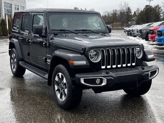 2021  Wrangler UNLIMITED SAHARA 4X4 // TOIT SKY ONE TOUCH // CUIR in Sherbrooke, Quebec - 2 - w320h240cpx