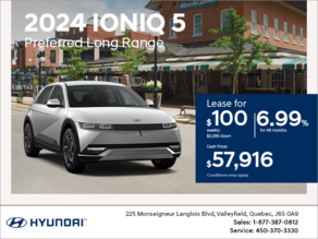 Get the 2024 Hyundai IONIQ 5