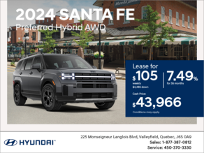 Get the 2024 Hyundai Santa Fe