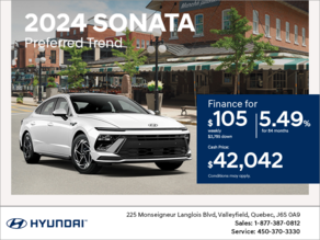 Get the 2024 Hyundai Sonata