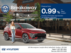 Breakaway Hyundai Sales Event