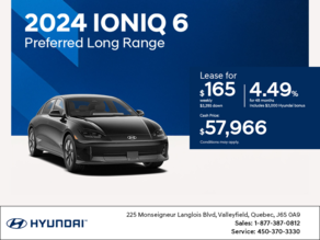 Get the 2024 Hyundai IONIQ 6