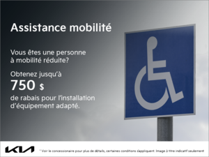 Assistance mobilité de 750 $