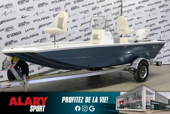 G3 Boats Bay 17 + YAMAHA 70 HP BLANC & remorque 2024