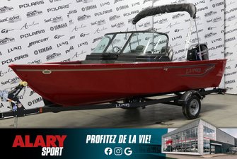 2024 LUND 1650 Angler Sport + MERCURY 60 HP & Remorque
