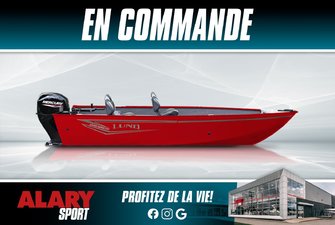 2026 LUND 1650 ANGLER TILLER + MERCURY 50 HP & remorque