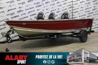 LUND 1675 ALASKAN TILLER + YAMAHA 60 HP & Remorque 2025