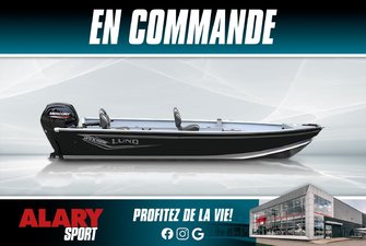 2026 LUND 1875 ALASKAN TILLER + MERCURY 90 HP & Remorque