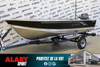 2025 LUND CHALOUPE SSV-14 + YAMAHA 20 HP & remorque (20 POUCES)