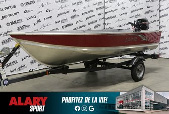 2024 LUND WC-14 + MERCURY 20 HP & Remorque