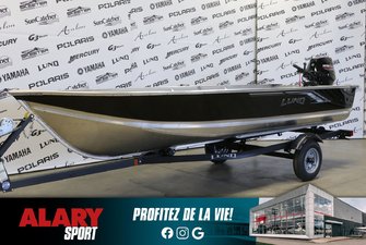 2024 LUND WC-16 + MERCURY 25 HP DEM. ELECTRIQUE & Remorque