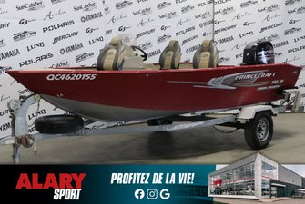 2014 Princecraft Holiday dlx 162 + MERCURY 60 HP & Remorque