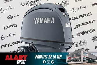 2025 Yamaha F60LHC (TILLER) LONG (20 POUCES)