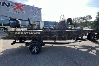2024 Crestliner JON RETREIVER 1660  CAMOUFLAGE jet boat 40