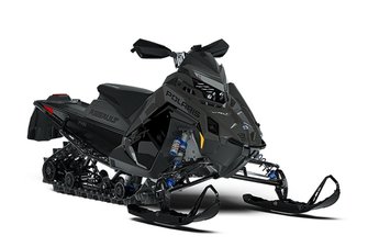 2025 Polaris Boost Switchback Assault 146 Shadow Gray / Gloss Black