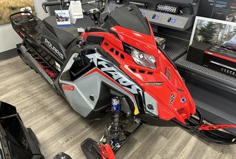 2025 Polaris RMK KHAOS 850 155 SLASH GHOST GRAY & RED