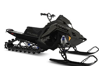 2025 Polaris RMK KHAOS 9R 155 Shadow Gray / Gloss Black