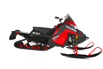 2024 Polaris Switchback XC 650 146 INDY RED & STEALTH GRAY