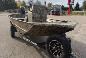 Crestliner CRESTLINER 1660 RETRIEVER FCC  JOHNBOATS JETDRIVE  2024