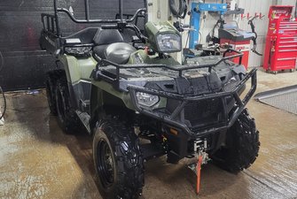 Polaris BIG BOSS 570 6X6 Équipé pour travailler dur! 2024