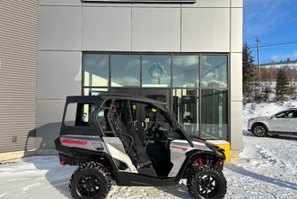 2017 Can Am COMMANDER 1000 XT DPS BRUSH ALUMINIUM ONLY 7414 KM !!!