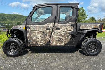 2025 Kawasaki RIDGE CREW HVAC CAMO 30 INCHES TIRES! 4 CYLINDERS!