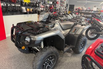 Honda ATV Rubicon 520 DCT Deluxe-Matte Gray Metallic 2026