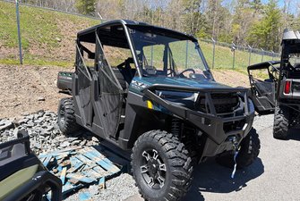 2026 Polaris Ranger XP 1000 Premium Crew-Blue Labyrinth