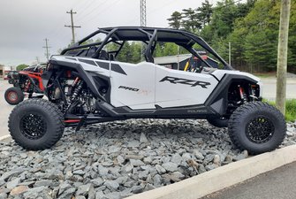 2026 Polaris RZR Pro R 4 Ultimate-Ghost White Metallic