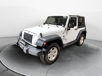 2018 Jeep Wrangler JK Sport toit souple.