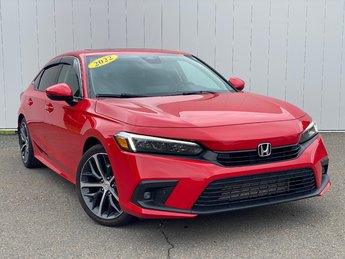 2022 Honda Civic Sedan TOURING | Leather | Roof | Cam | Warranty to 2027
