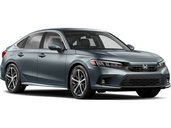 2022 Honda Civic Sedan Touring | Lthr | Sunroof | Cam | Warranty to 2026