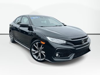 Honda Civic Hatchback Sport Touring | Cam | HtdSeat | Lthr | Bluetooth 2018