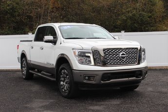 Nissan Titan Platinum | Leather | Nav | Cam | USB | HtdWheel 2018