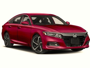 2018 Honda Accord Sedan Sport | Leather | Moonroof | Cam | USB | HtdSeats